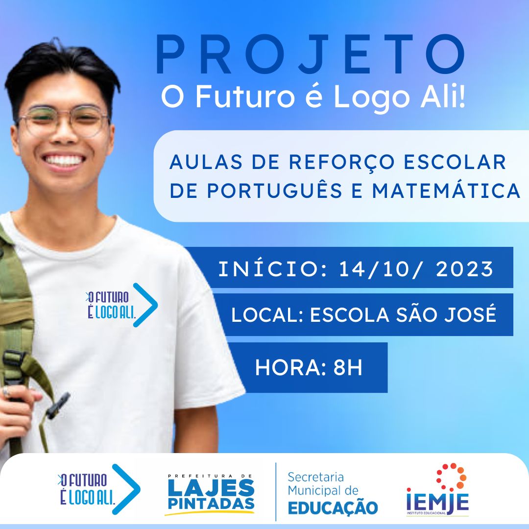 IEMJE lança o projeto “O Futuro é Logo Ali”