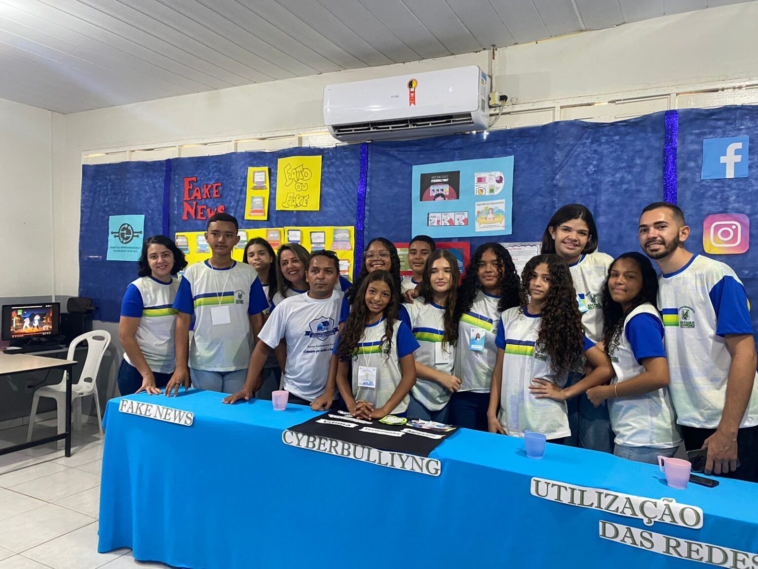 Em parceria com o IEMJE, escola de São Paulo do Potengi (RN) faz exposição de robótica.